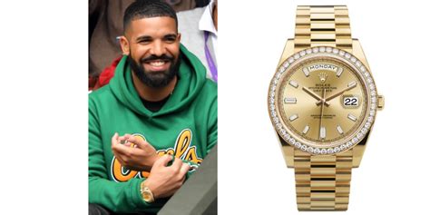 drake gold rolex|Drake's Extensive Rolex Collection .